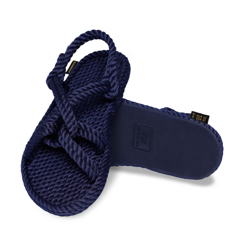 Bora Bora Men Rope Sandal – Navy