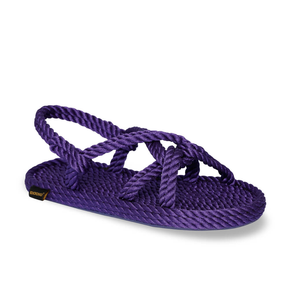 Bora Bora Women Rope Sandal – Purple