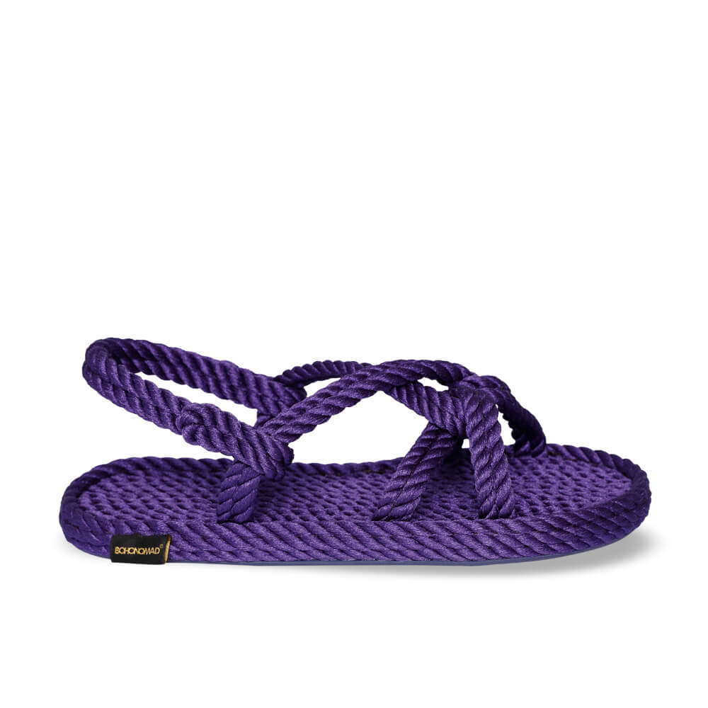 Bora Bora Women Rope Sandal – Purple