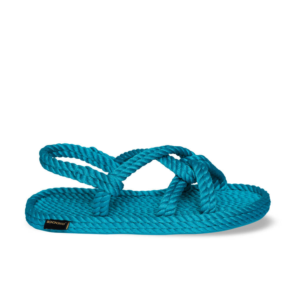 Bora Bora sandales à cordon pour femmes – Turquoise