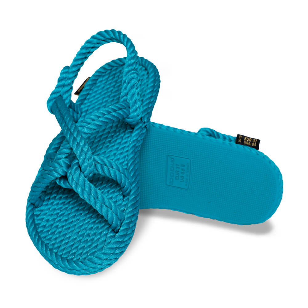 Bora Bora sandales à cordon pour femmes – Turquoise