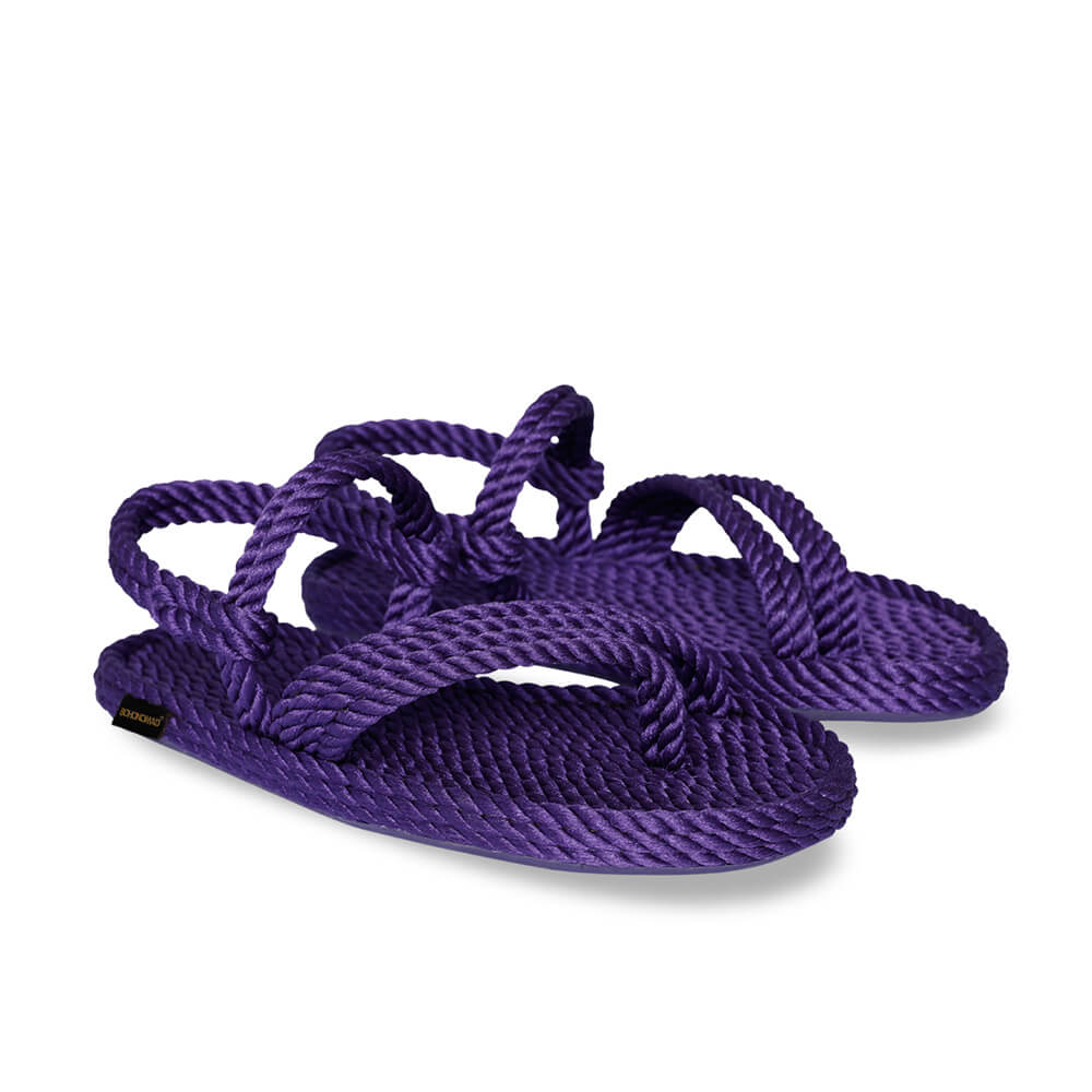 Cancun sandales à cordon pour femmes – Violet