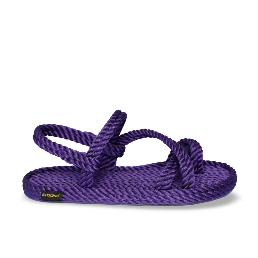 Capri Women Rope Sandal – Purple