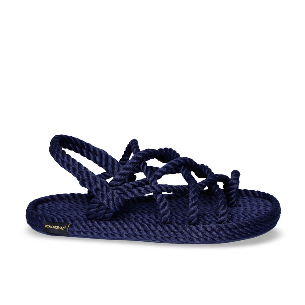 Cape Point Men Rope Sandal – Navy
