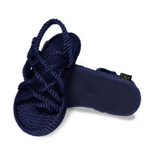 Cape Point Sandalia de Cuerda para Hombre – Azul Marino