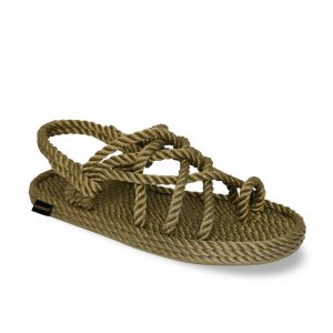 Cape Point Sandalia de Cuerda para Hombre – Caqui