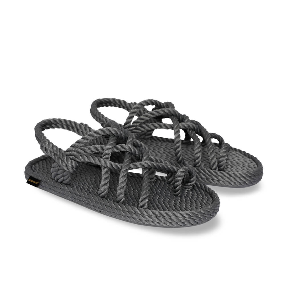 Cape Point Women Rope Sandal – Grey