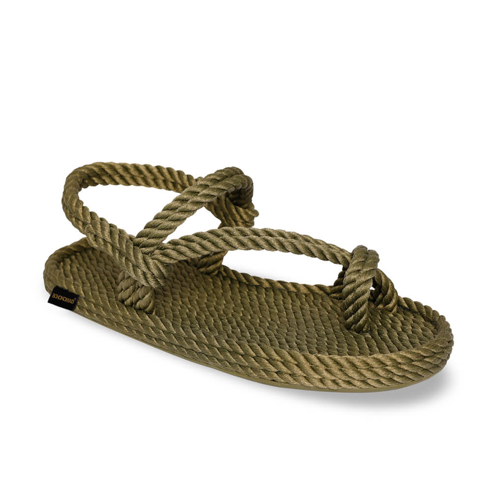 Hawaii Men Rope Sandal – Khaki