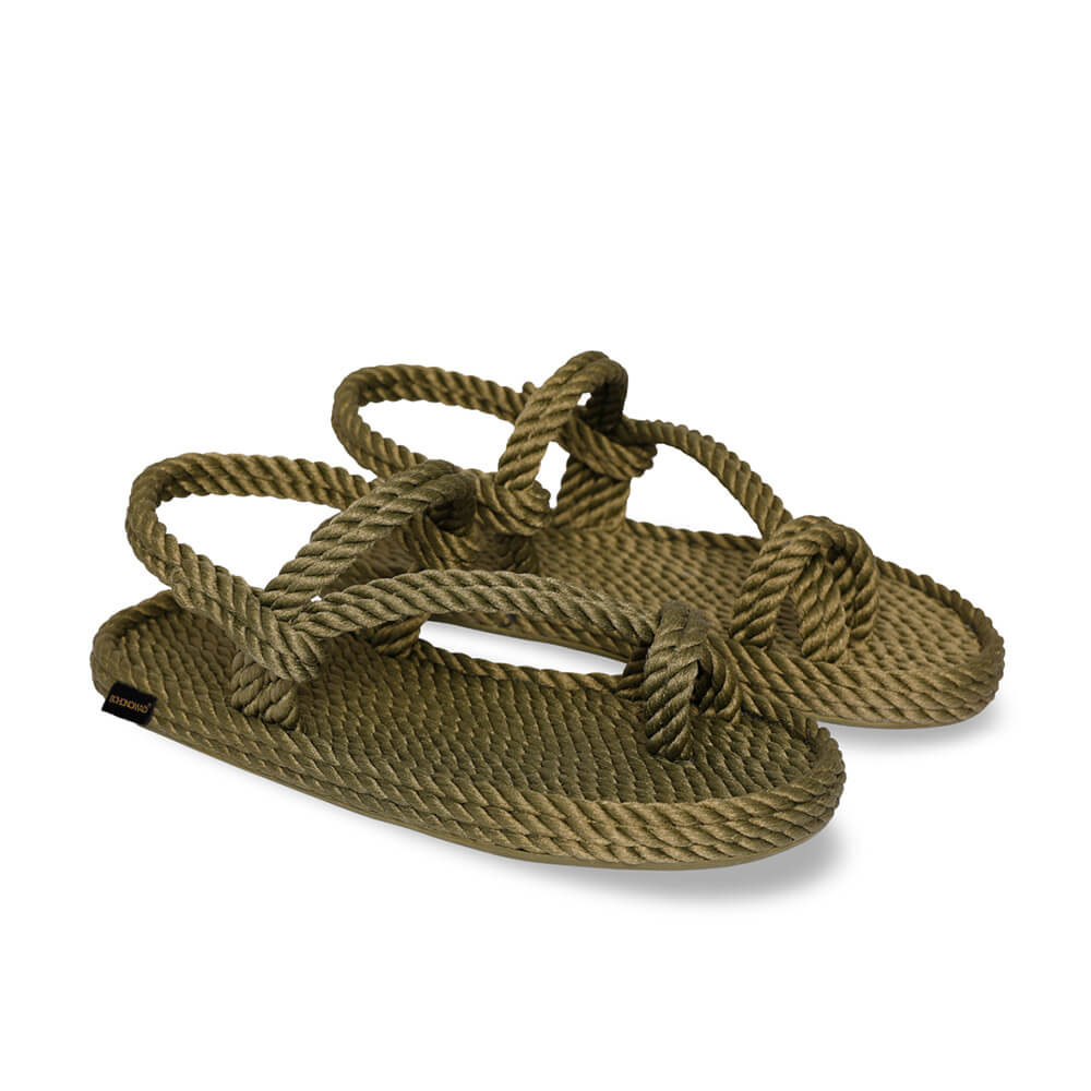 Hawaii Women Rope Sandal – Khaki