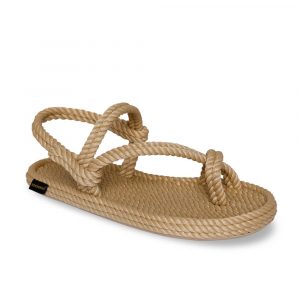 Hawaii Sandalo in Corda da Uomo – Beige