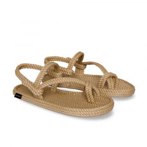 Hawaii Sandalo in Corda da Uomo – Beige