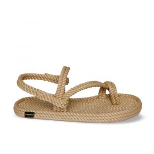 Hawaii Sandalo in Corda da Uomo – Beige