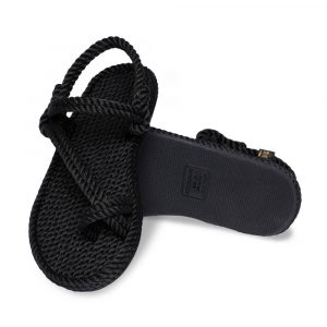 Hawaii Sandalo in Corda da Uomo – Nero