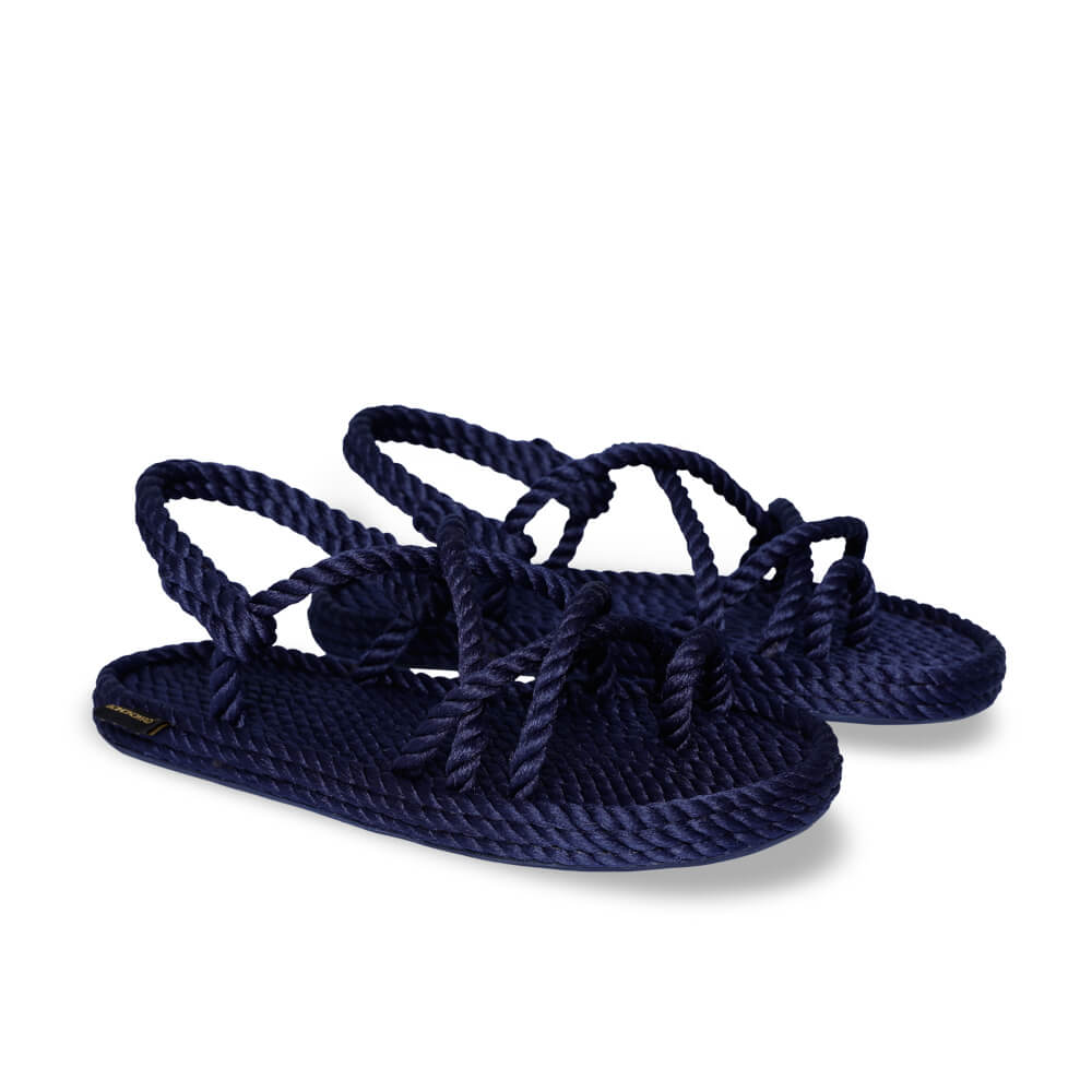 Ibiza Women Rope Sandal – Navy