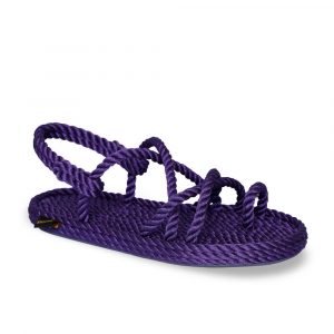 Ibiza Sandalia de Cuerda para Mujer – Morado