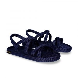 Tahiti Women Rope Sandal – Navy