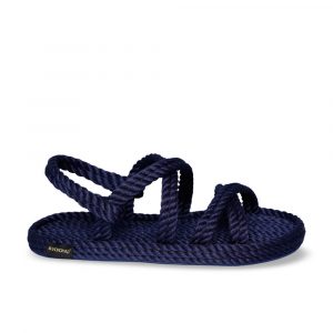 Tahiti Women Rope Sandal – Navy