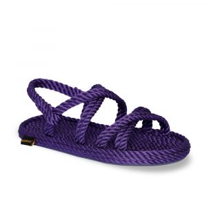 Tahiti sandales à cordon pour femmes – Violet