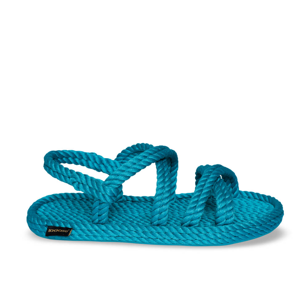 Tahiti sandales à cordon pour femmes – Turquoise
