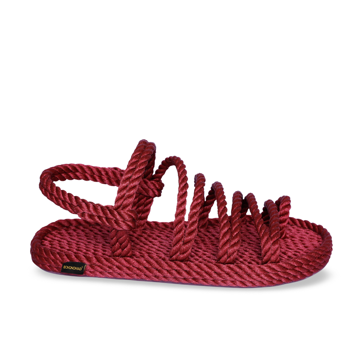 Havana Women Rope Sandal – Claret Red