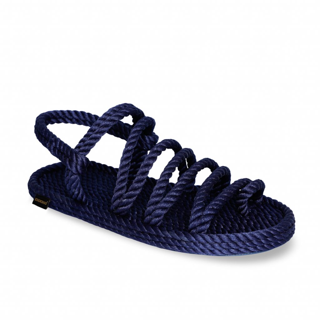Havana Sandalia de Cuerda para Mujer - Azul Marino