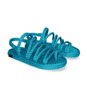 Havana sandales à cordon pour femmes – Turquoise