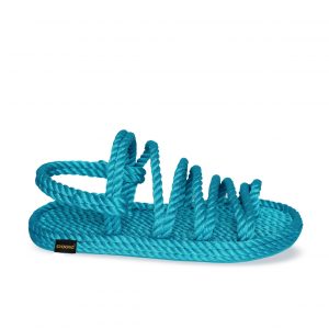 Havana sandales à cordon pour femmes – Turquoise