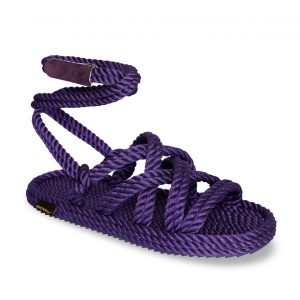 Rome Women Rope Sandal – Purple