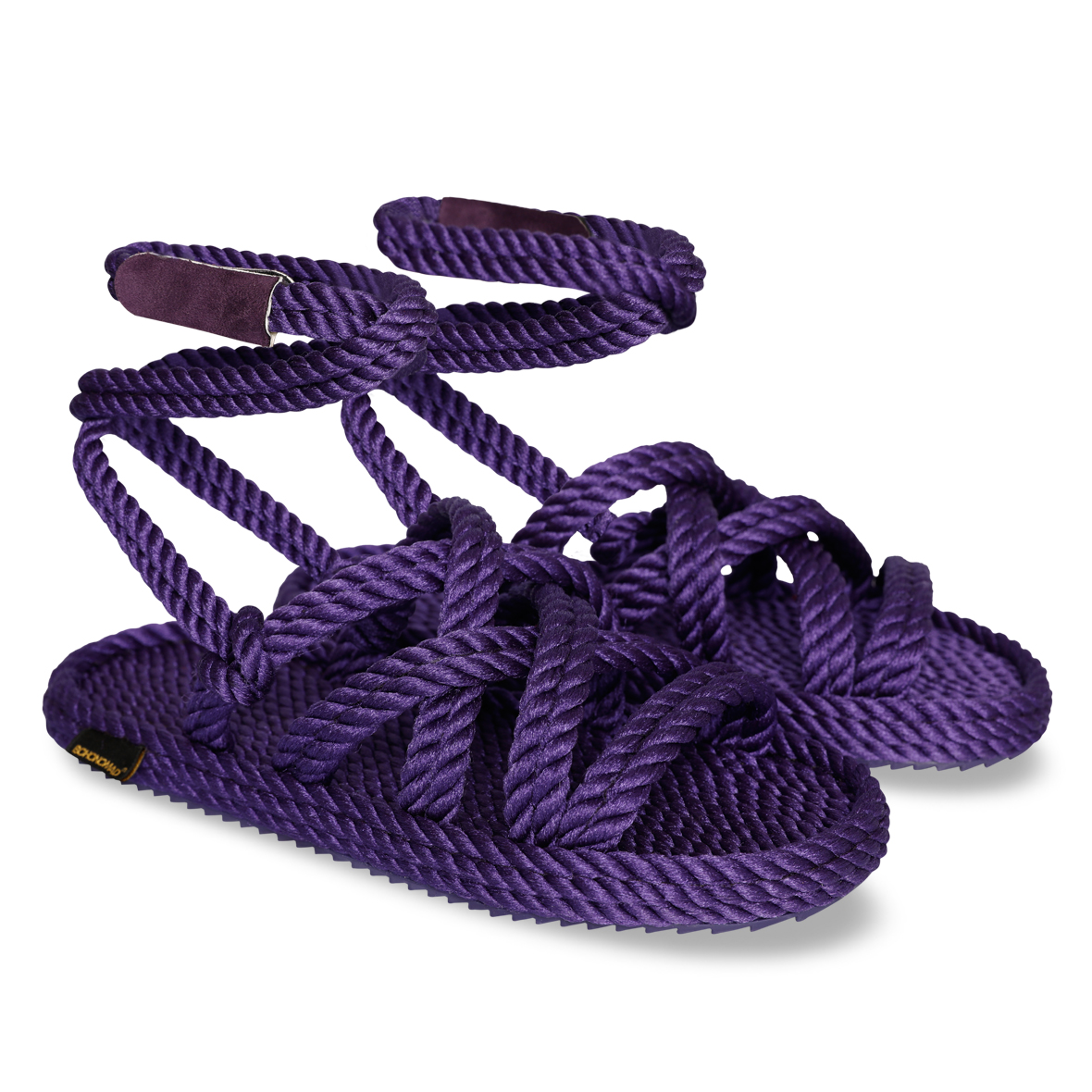 Rome sandales à cordon pour femmes – Violet