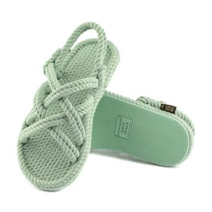 Bodrum Women Rope Sandal – Mint