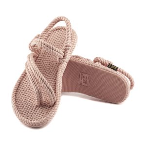 Cancun Women Rope Sandal – Pink