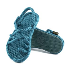 Ibiza Kids Rope Sandal – Turquoise