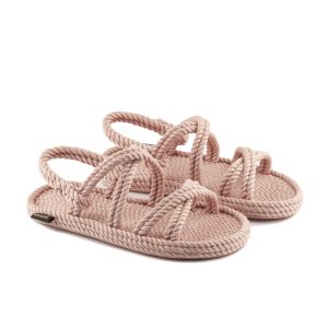 Tahiti Women Rope Sandal – Pink