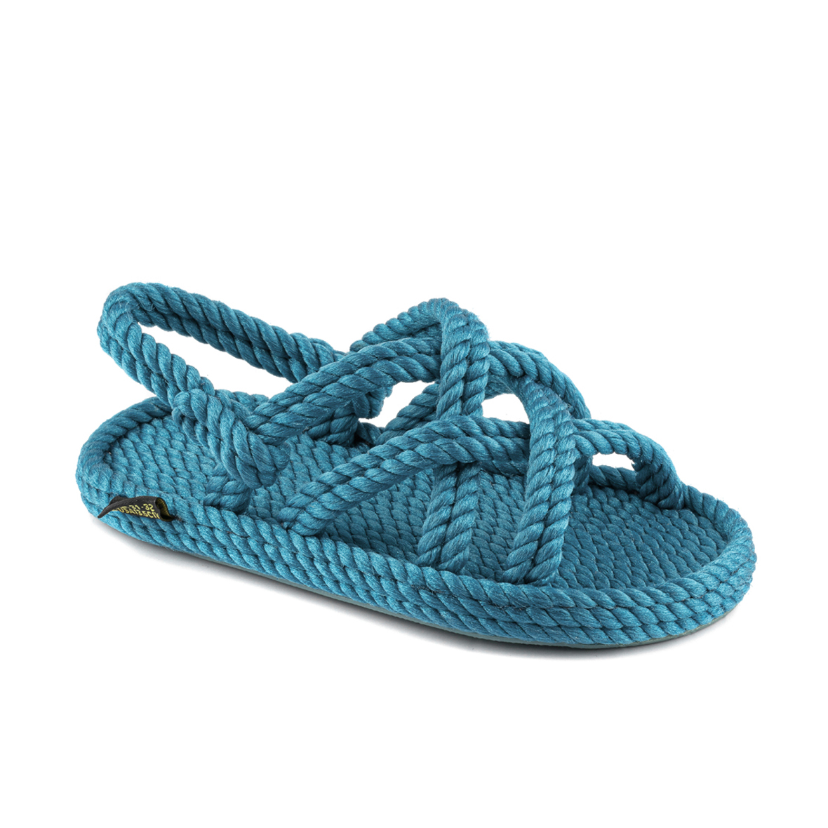 Bodrum Kids Rope Sandal – Turquoise