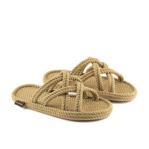 Bodrum Women Rope Slipper – Beige