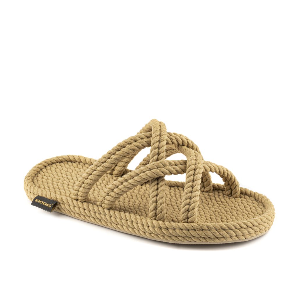 Bodrum Women Rope Slipper - Beige
